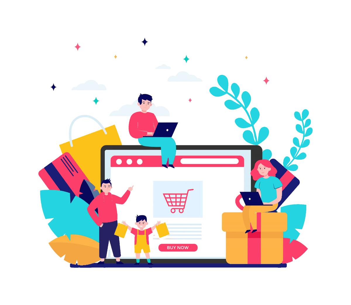 Shopping Illustration